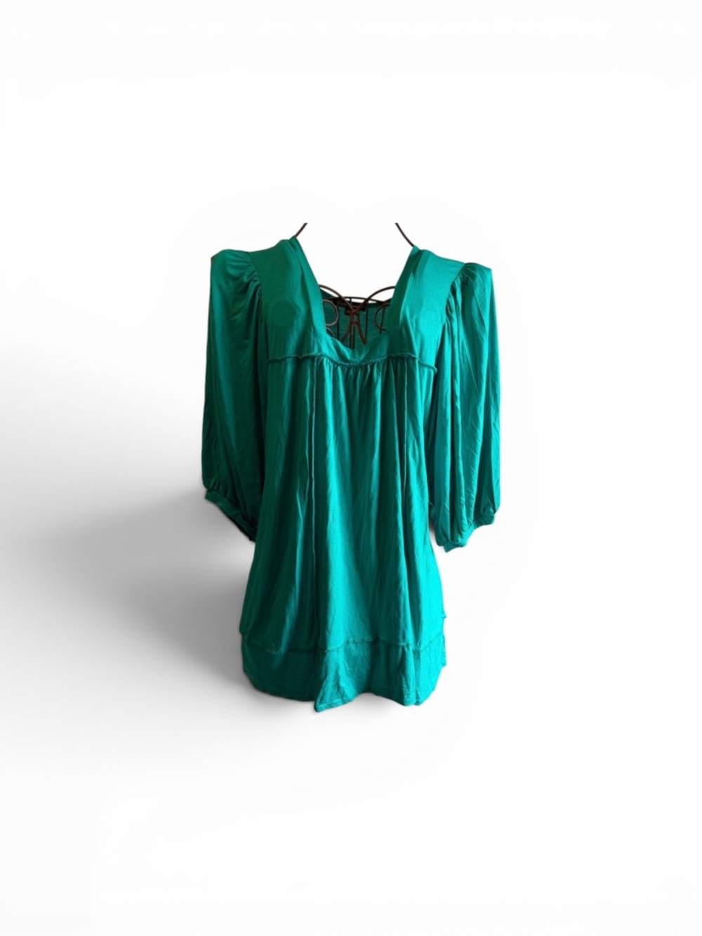 Simply Irresistible Teal Peasant Tunic Women’s Size 2X Top - NWOT